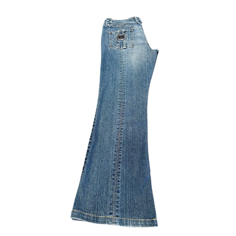 Jou Jou  Flare Denim Jeans Bell Bottom Women’s 11  Cotton Retro VTG s Y2K west